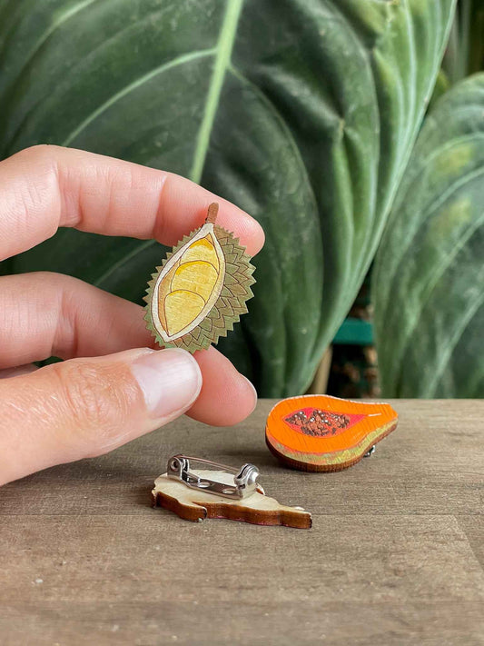 Brooch: Tropical Fruit