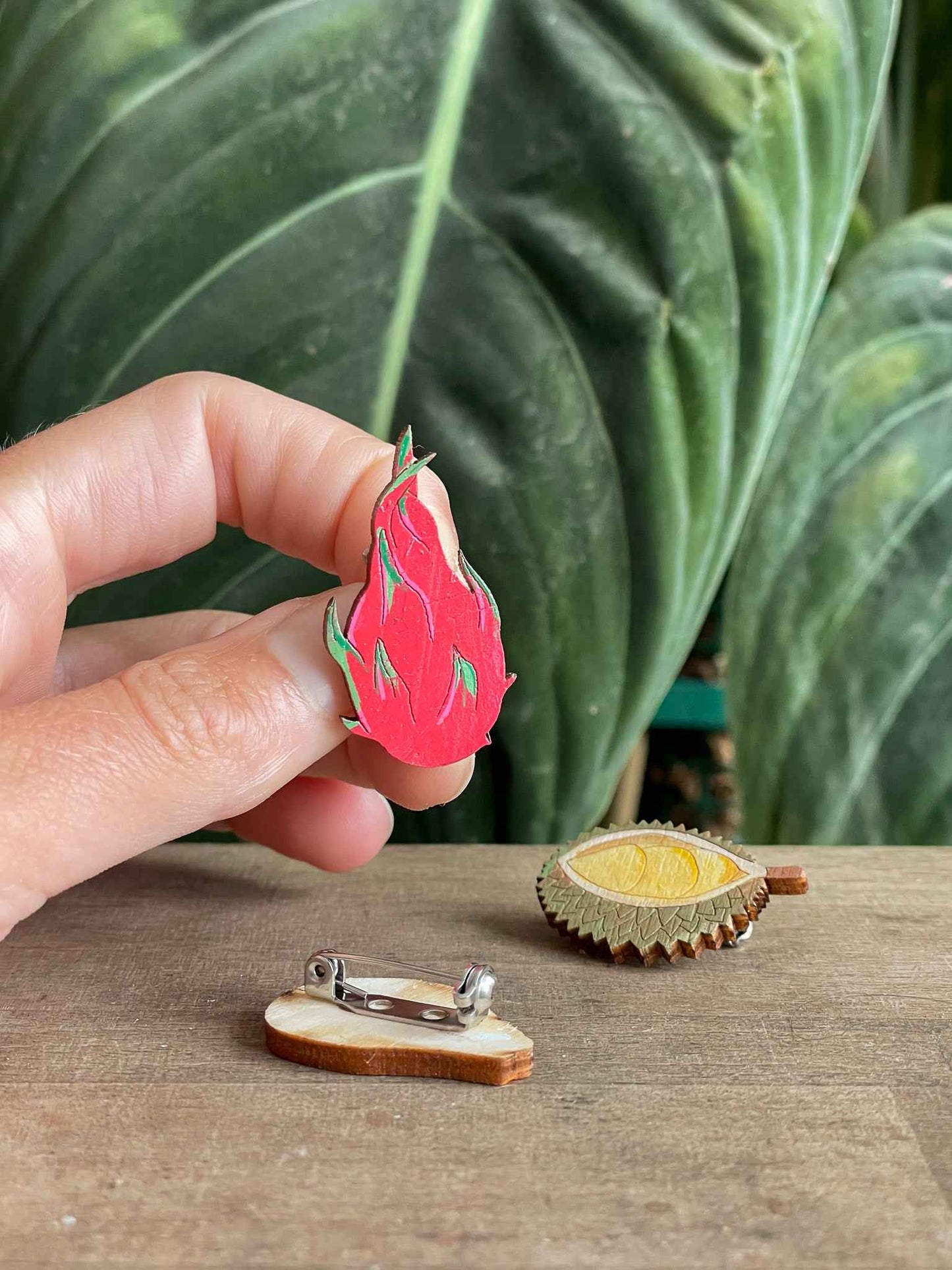 Brooch: Tropical Fruit