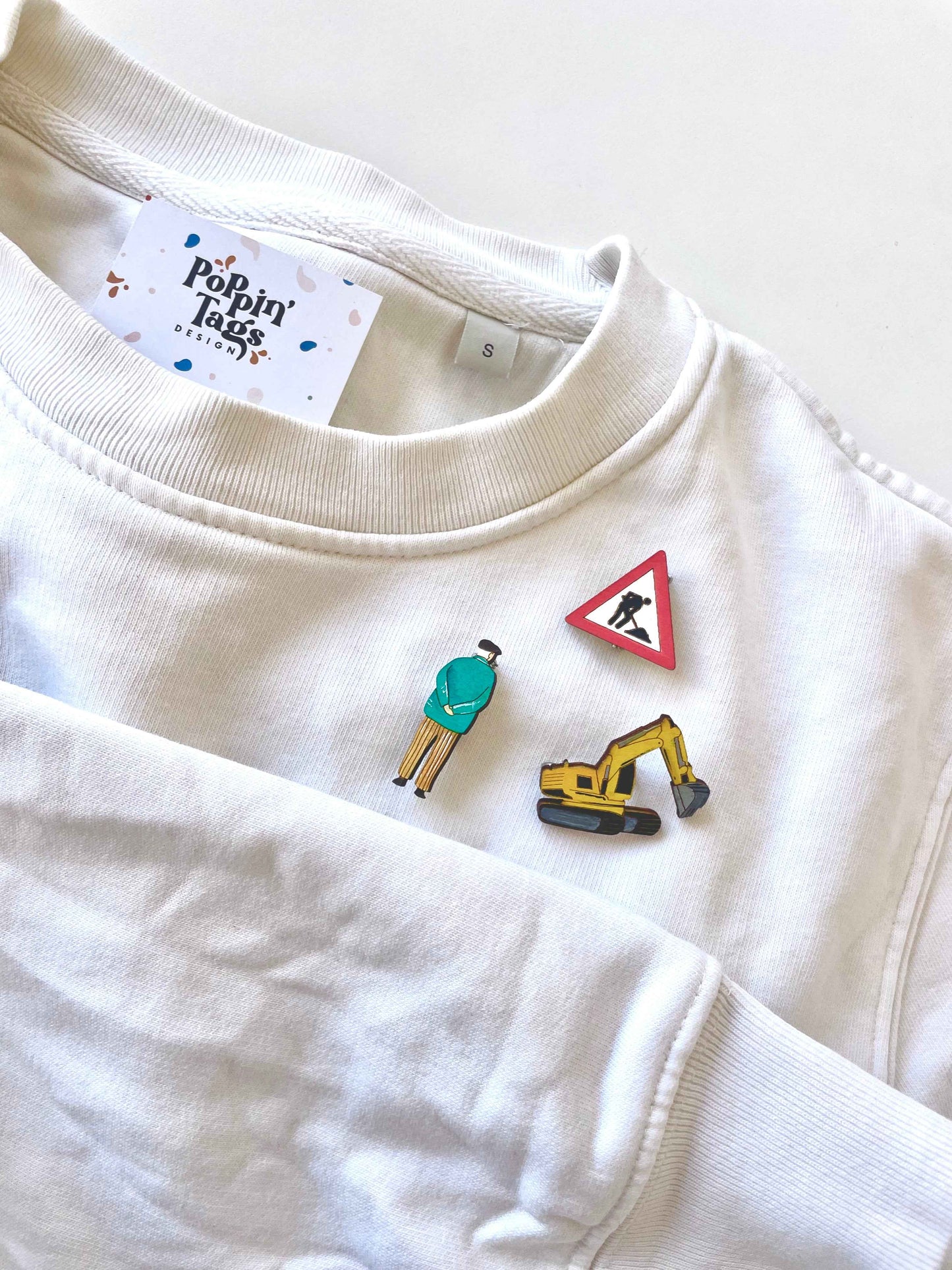 Brooches in set: Umarell
