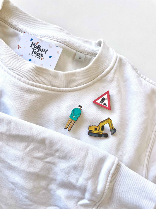 Brooches in set: Umarell