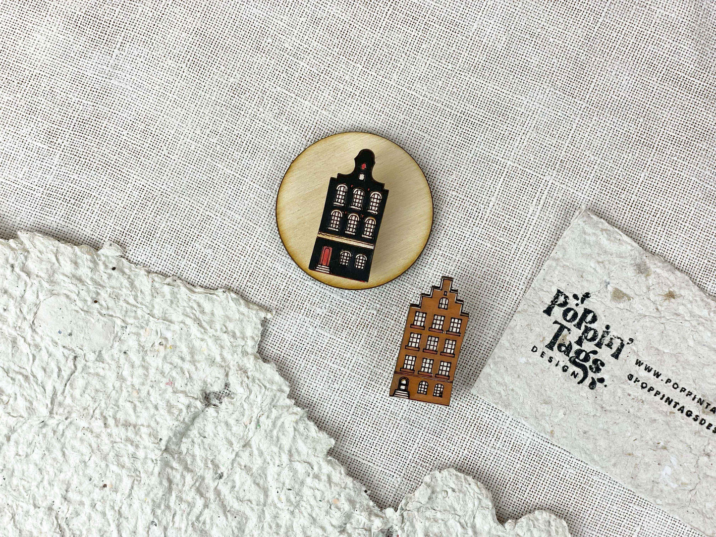 Paired Brooches: Amsterdam