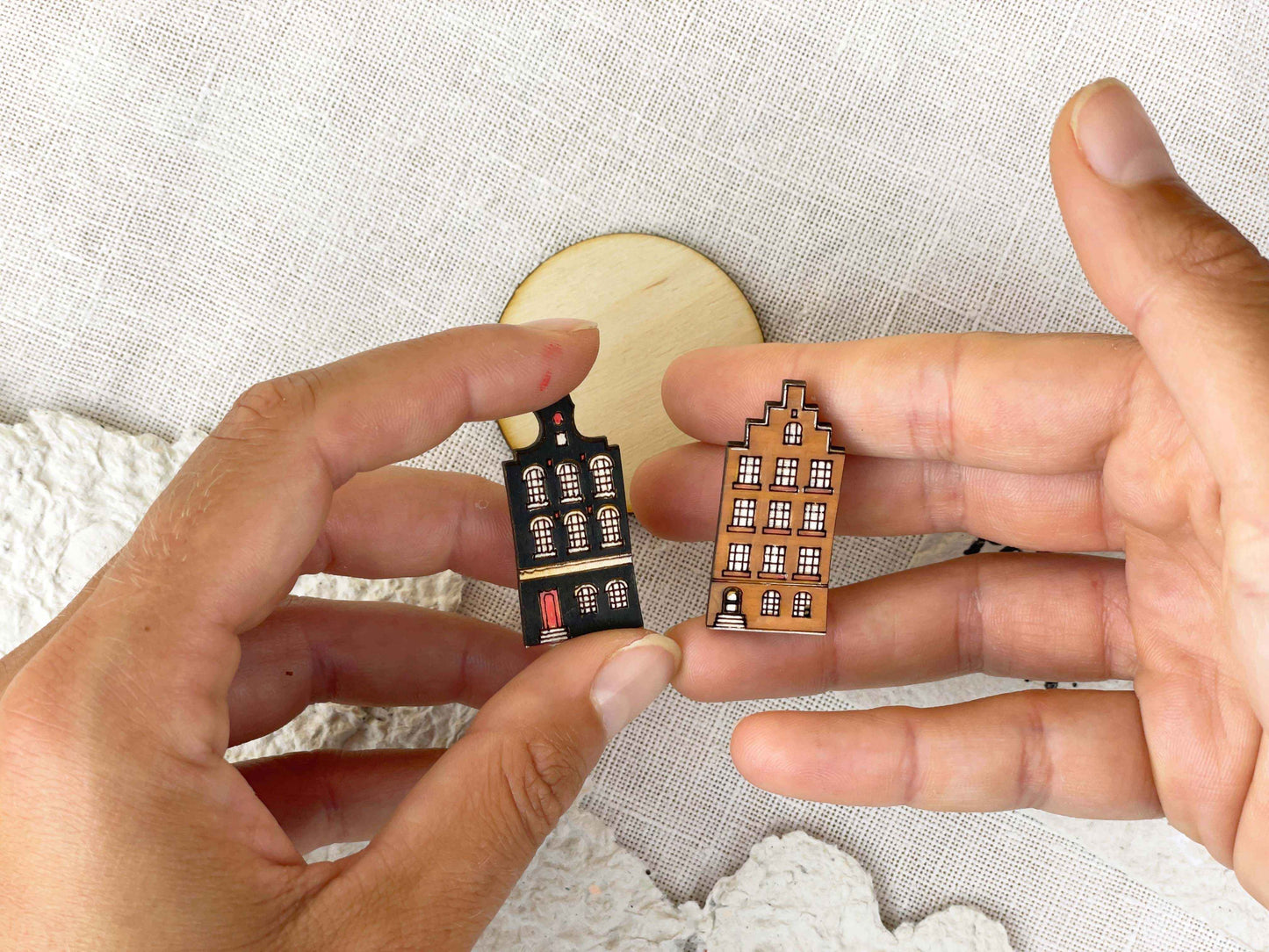 Paired Brooches: Amsterdam