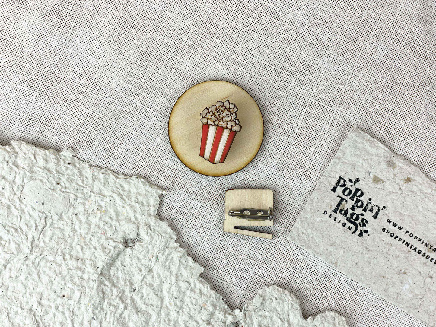 Paired Brooches: Cinema
