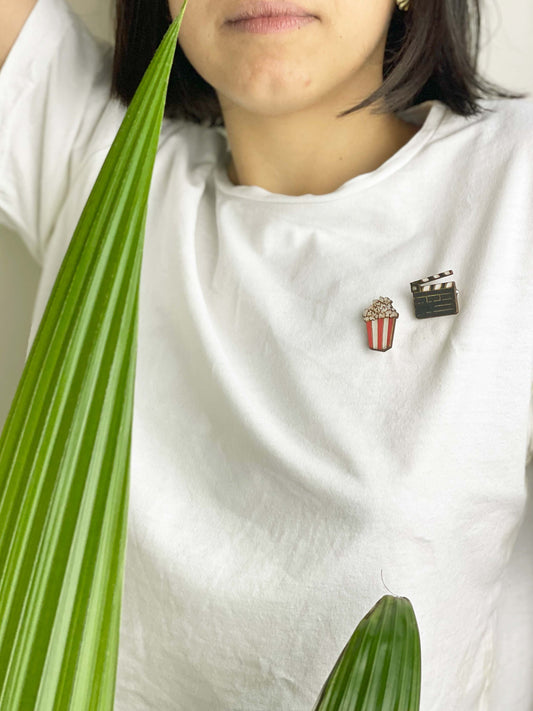 Paired Brooches: Cinema