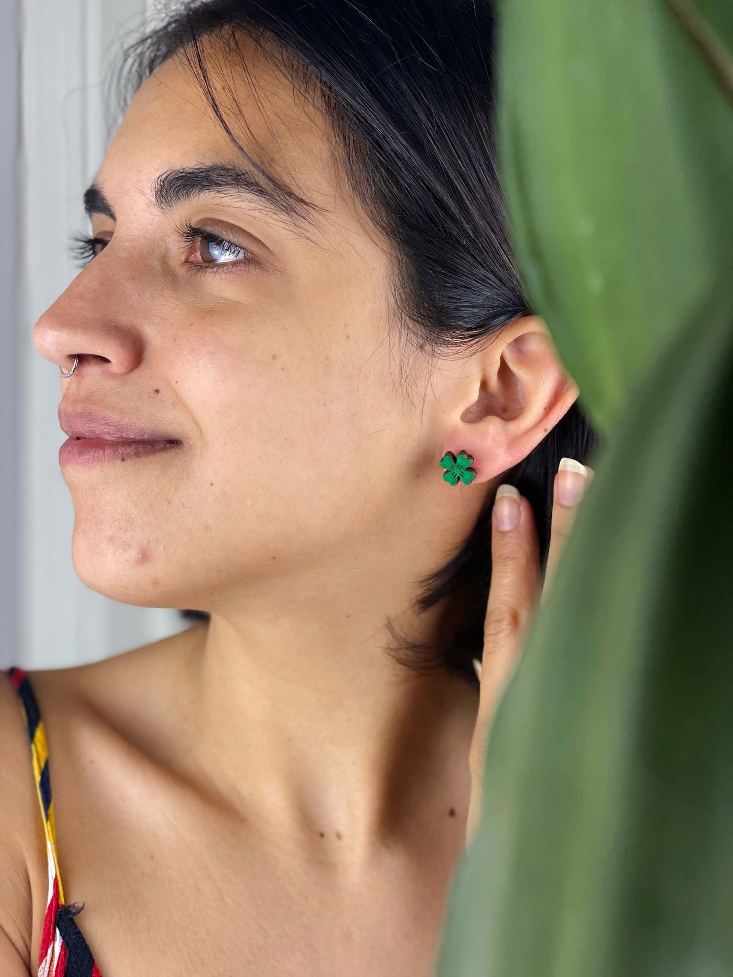 Orecchini: Coccinella e Quadrifoglio