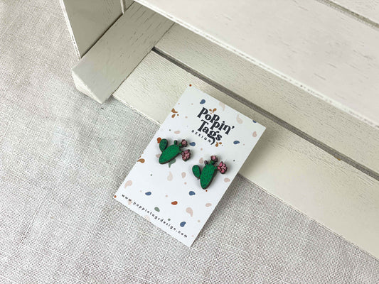 Earrings: Cactus