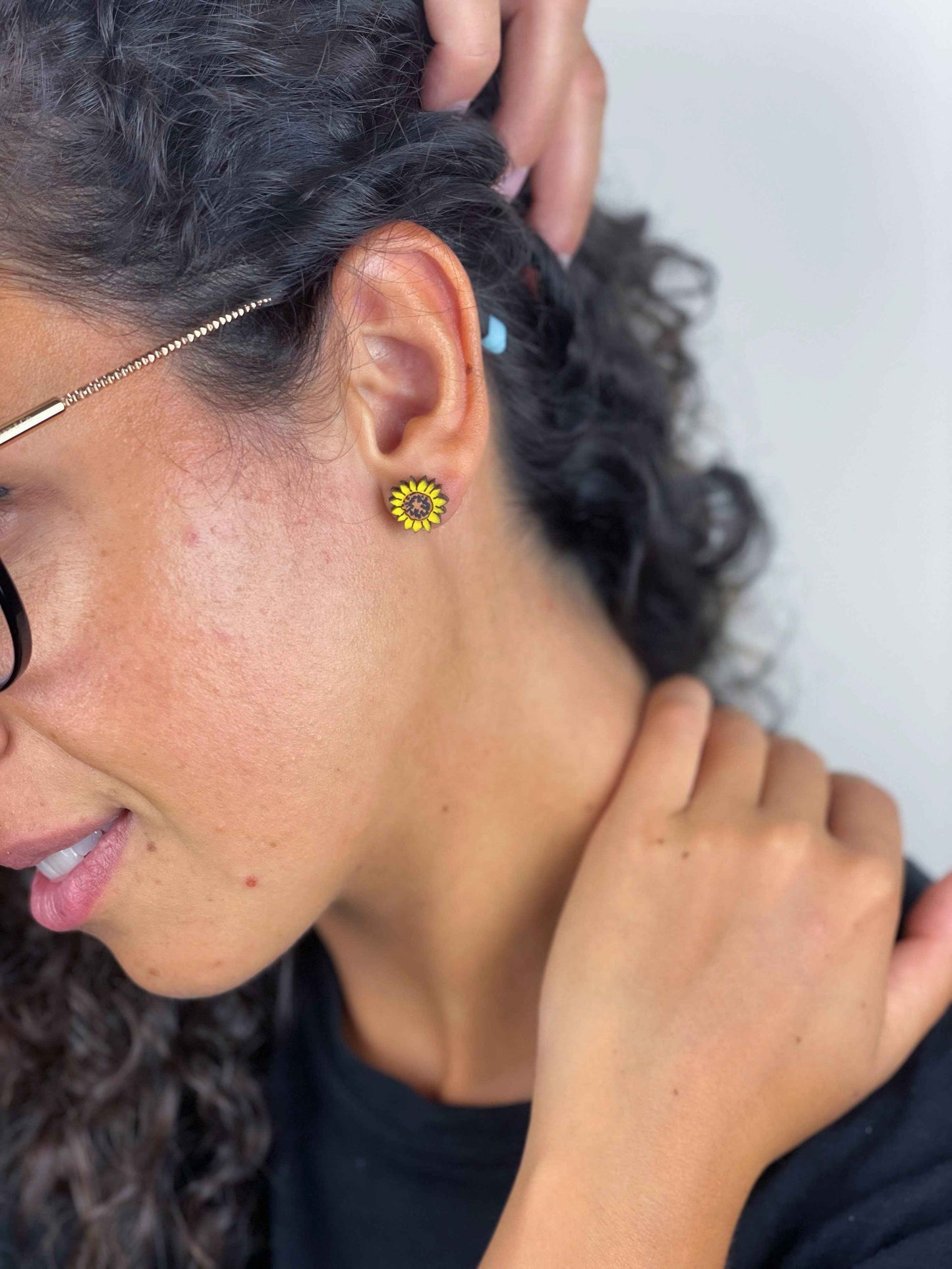 Earrings: Flowers
