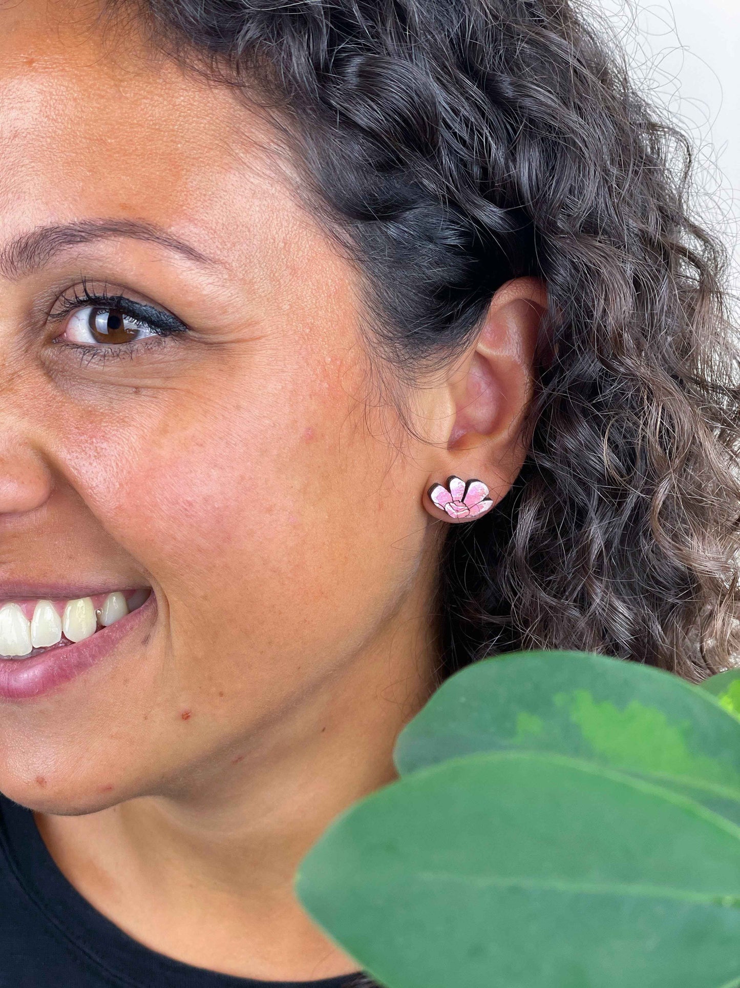 Earrings: Flowers