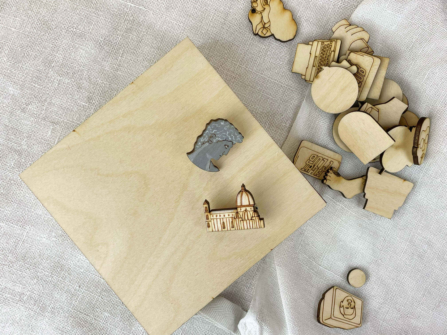 Paired Brooches: Florence