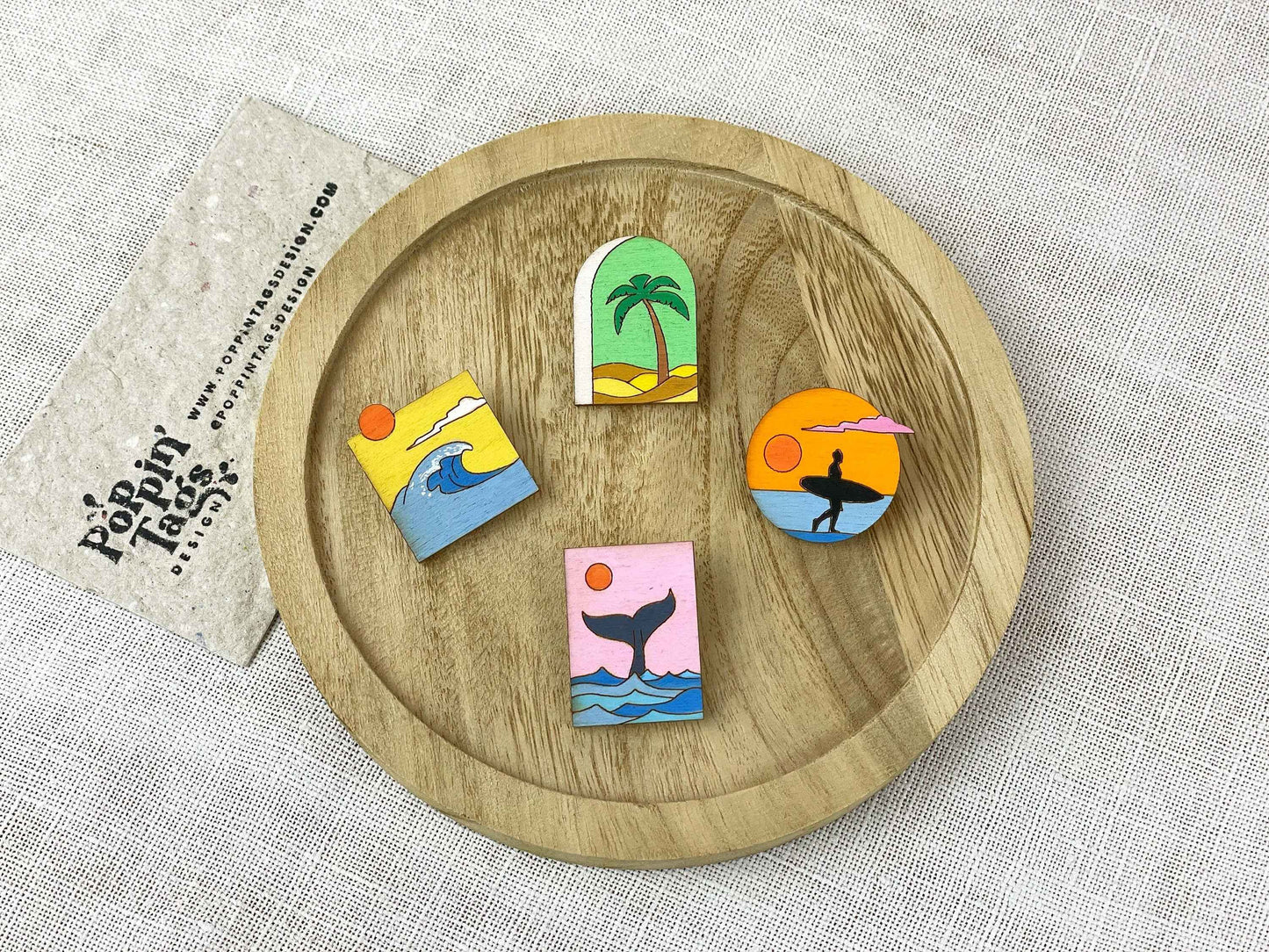 Brooch: Ocean Vibes