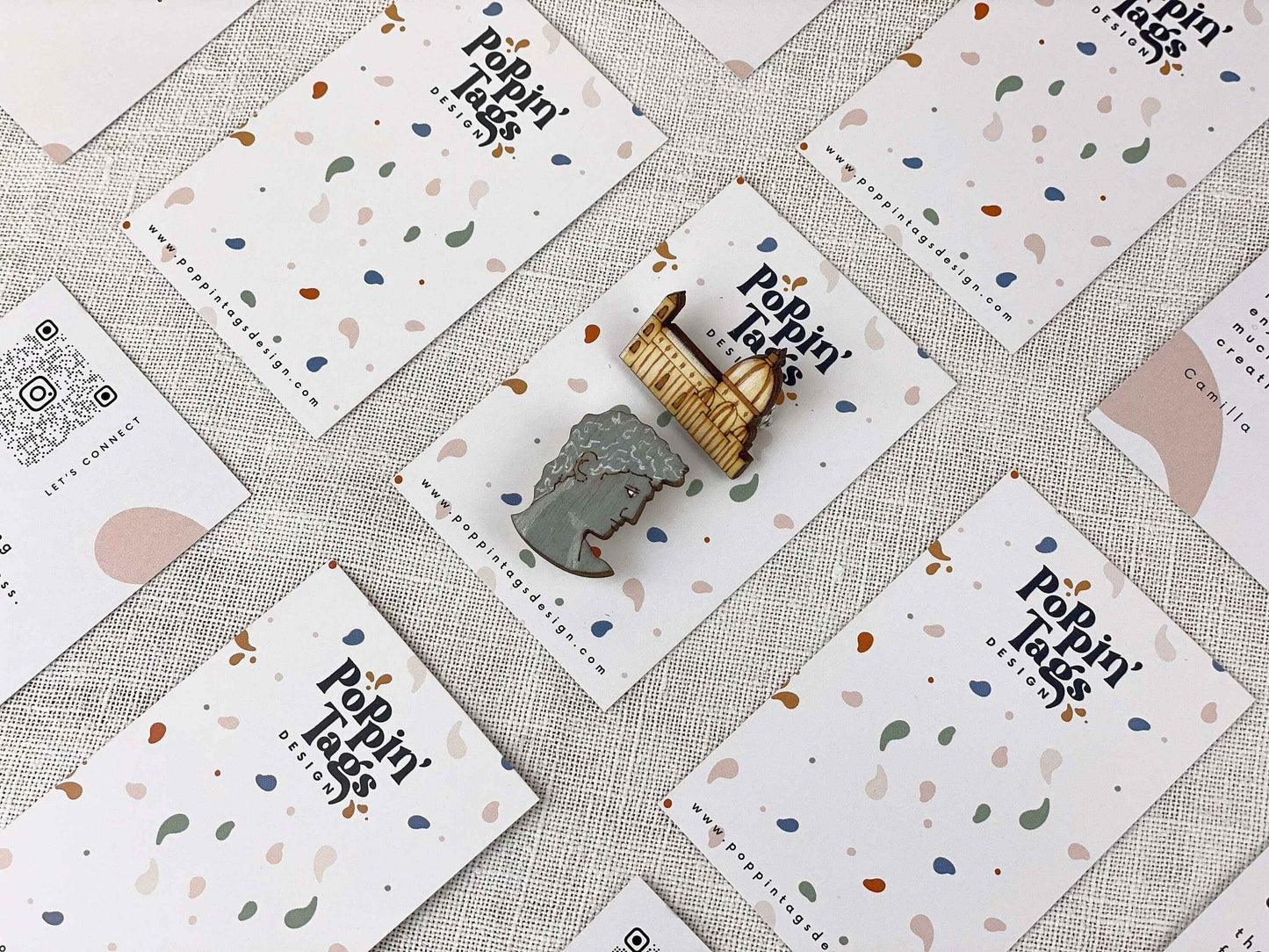 Paired Brooches: Florence