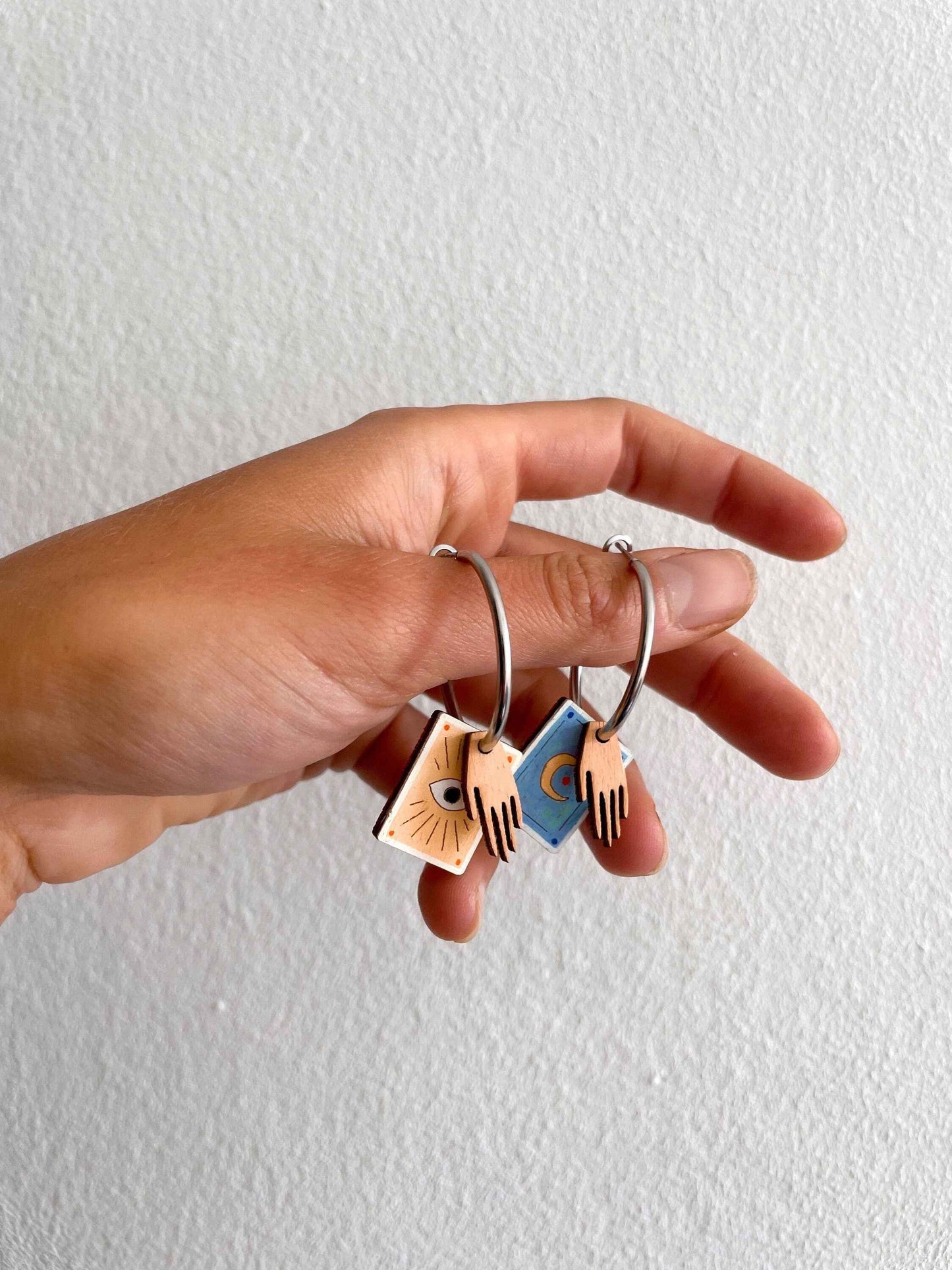 Hoop Earrings: Tarots
