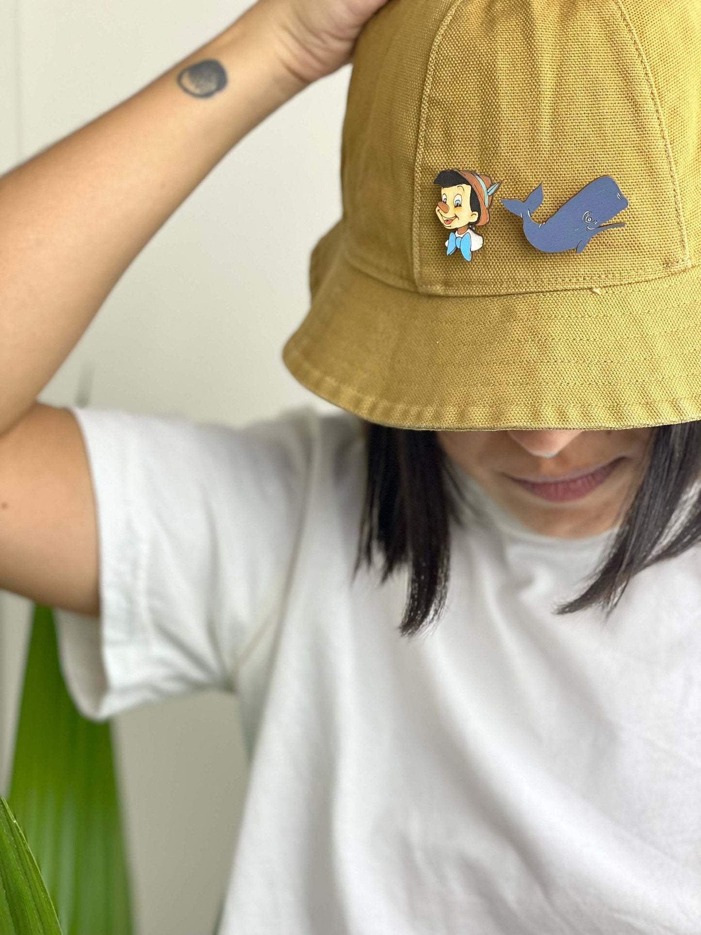 Paired Brooches: Pinocchio