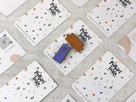 Paired Brooches: Friends