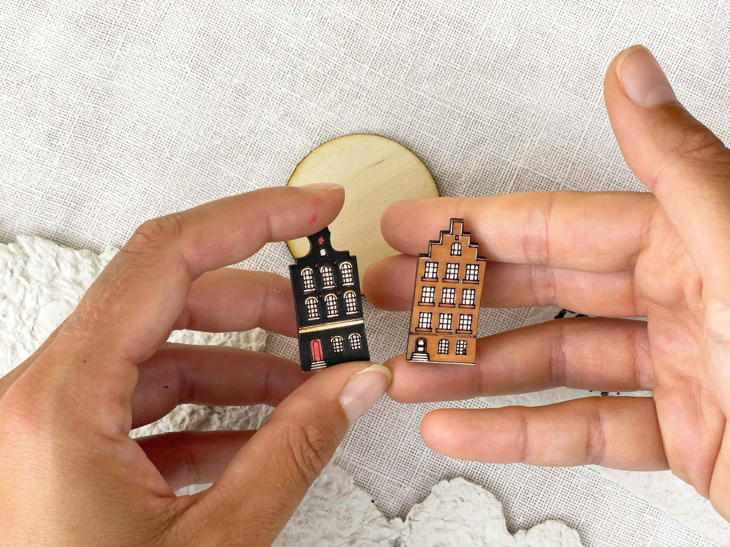 Paired Brooches: Amsterdam