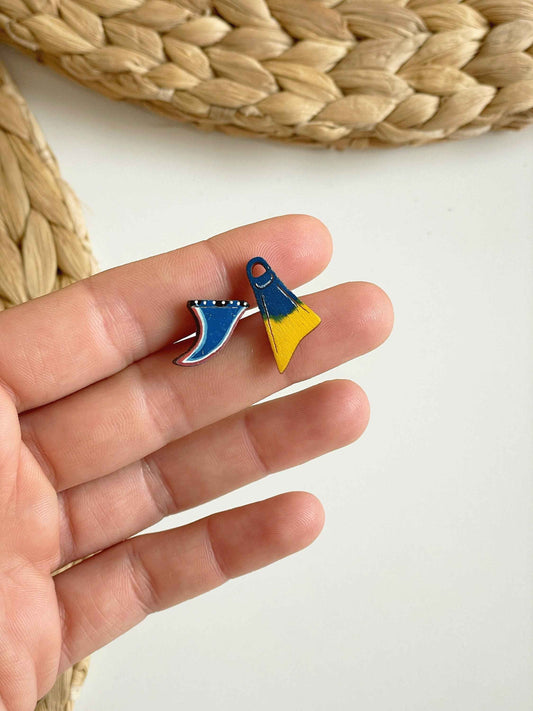 Earrings: Surf & Bodyboard