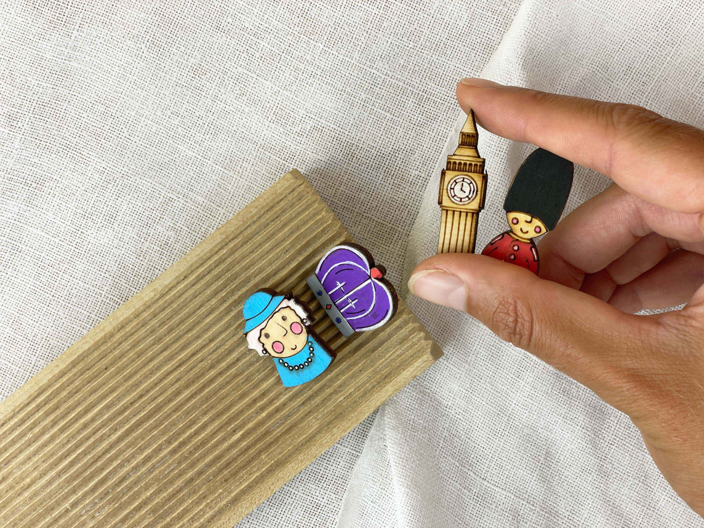 Paired Brooches: London