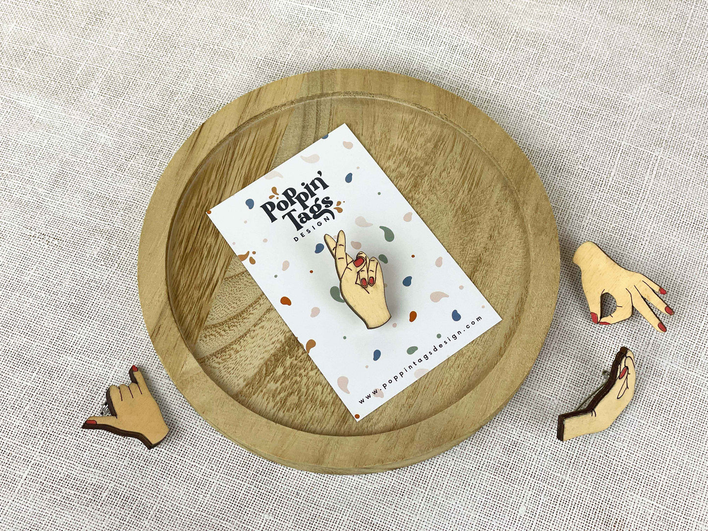 Brooch: Hand