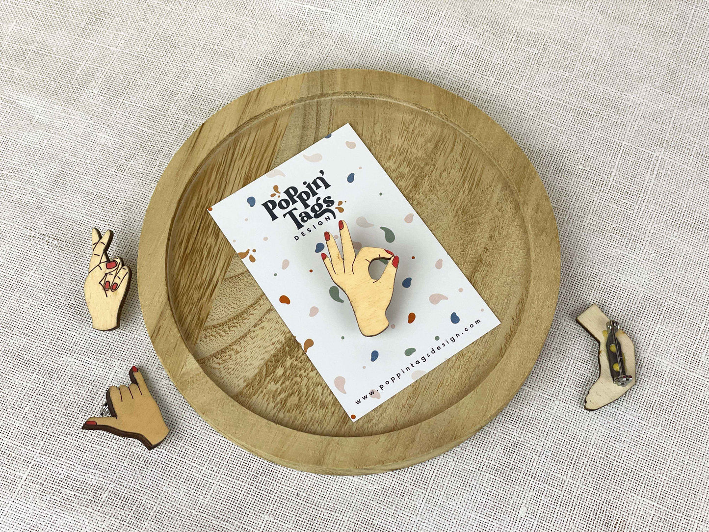 Brooch: Hand