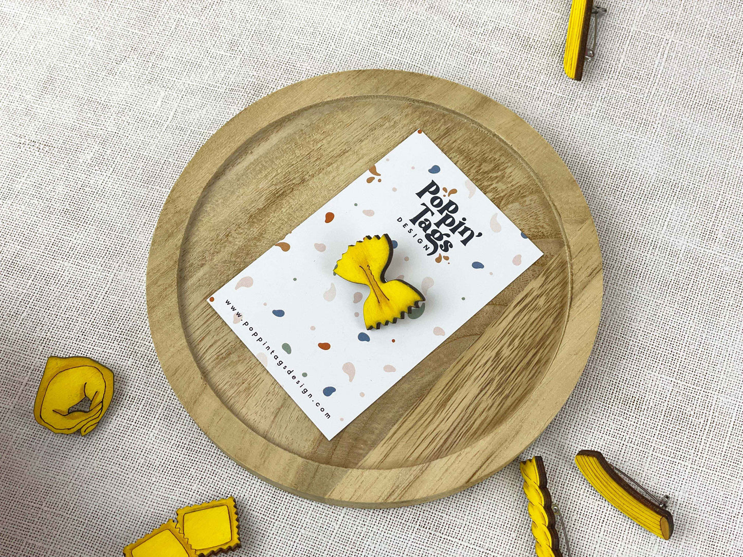 Brooch: Pasta