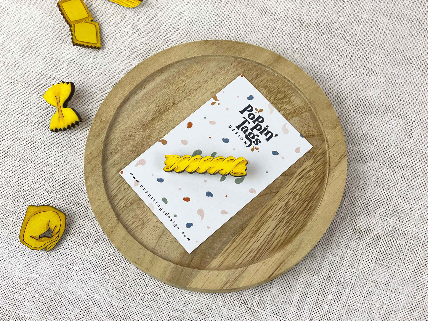 Brooch: Pasta