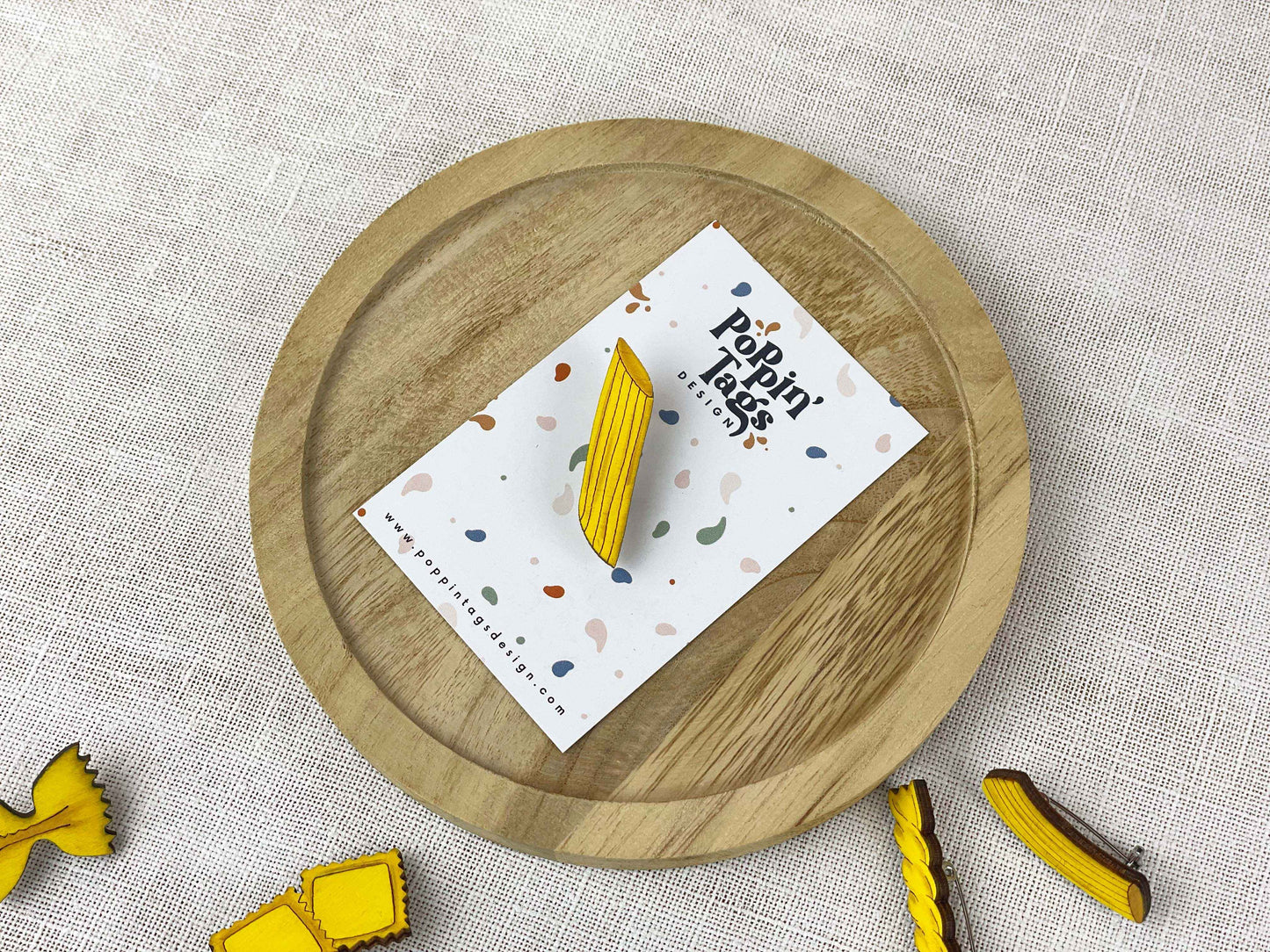 Brooch: Pasta