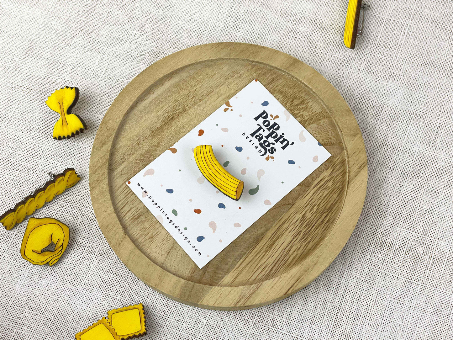Brooch: Pasta