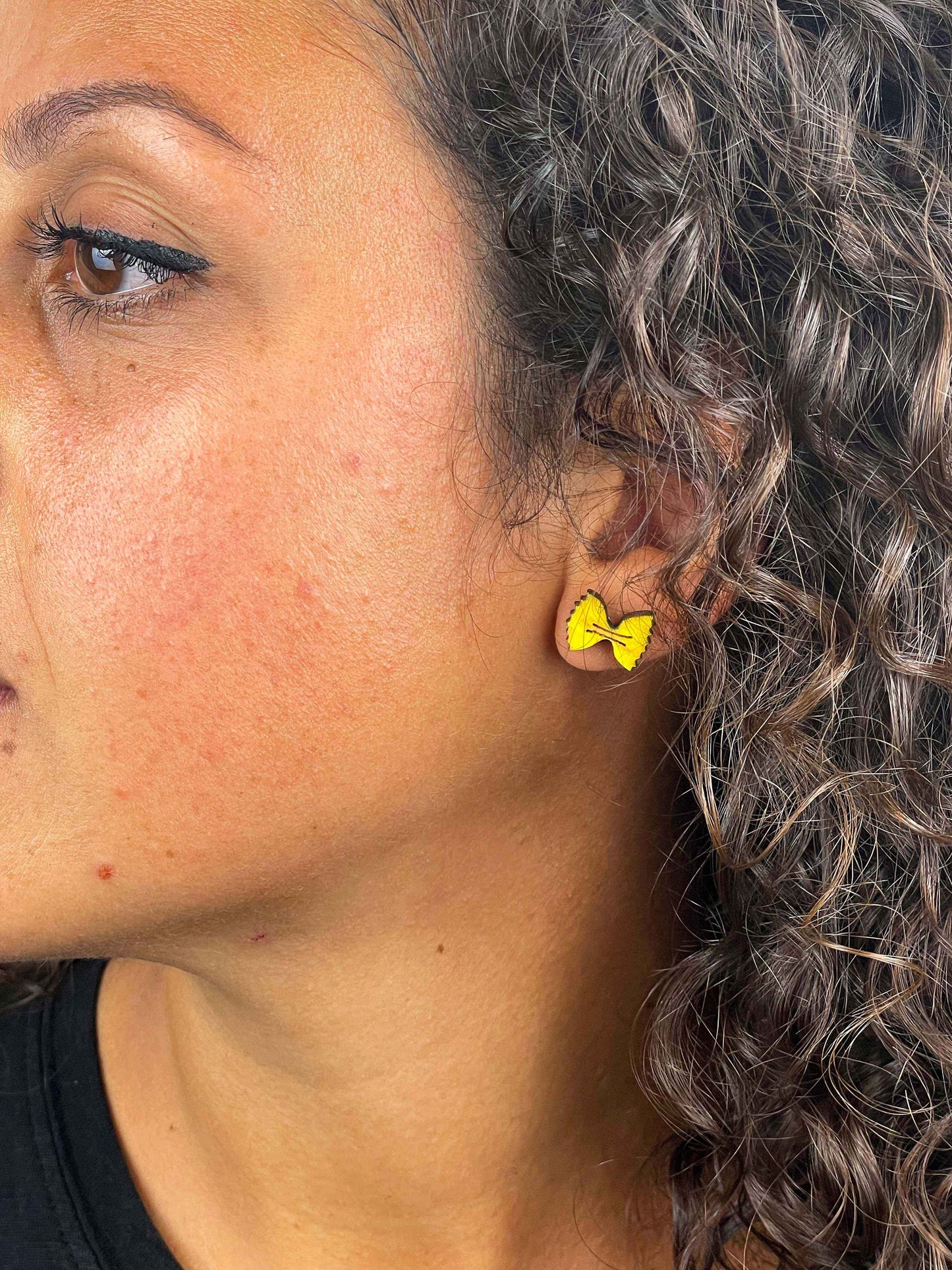 Earrings: Pasta