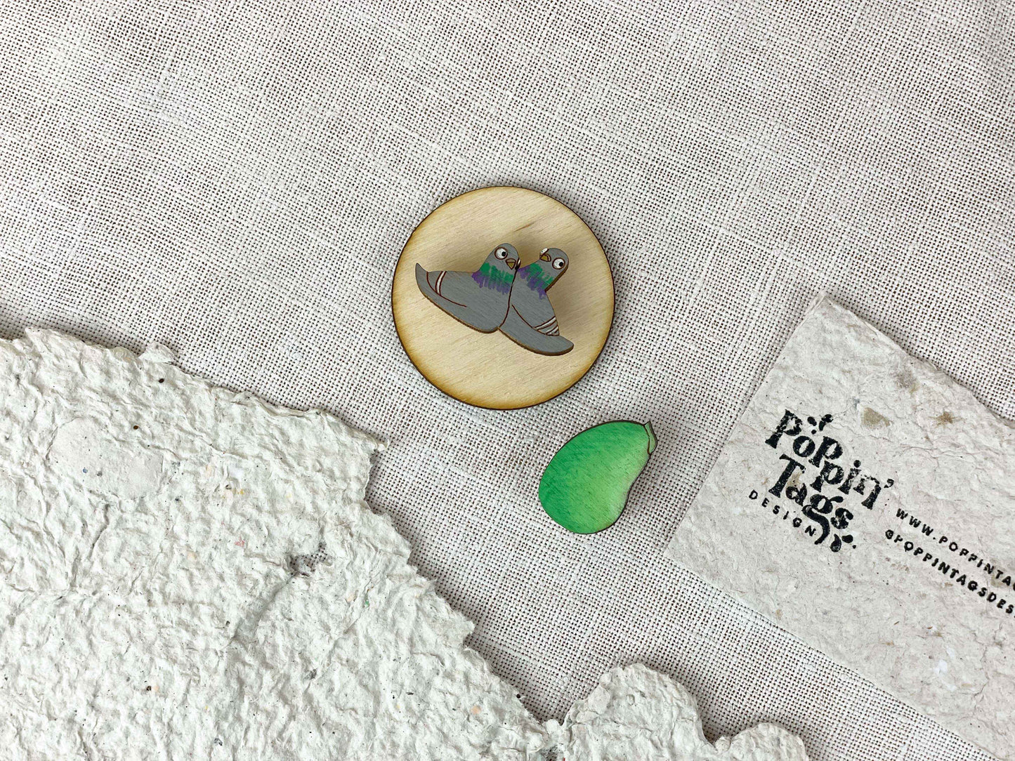 Paired Brooches: Kill two Birds with one Stone
