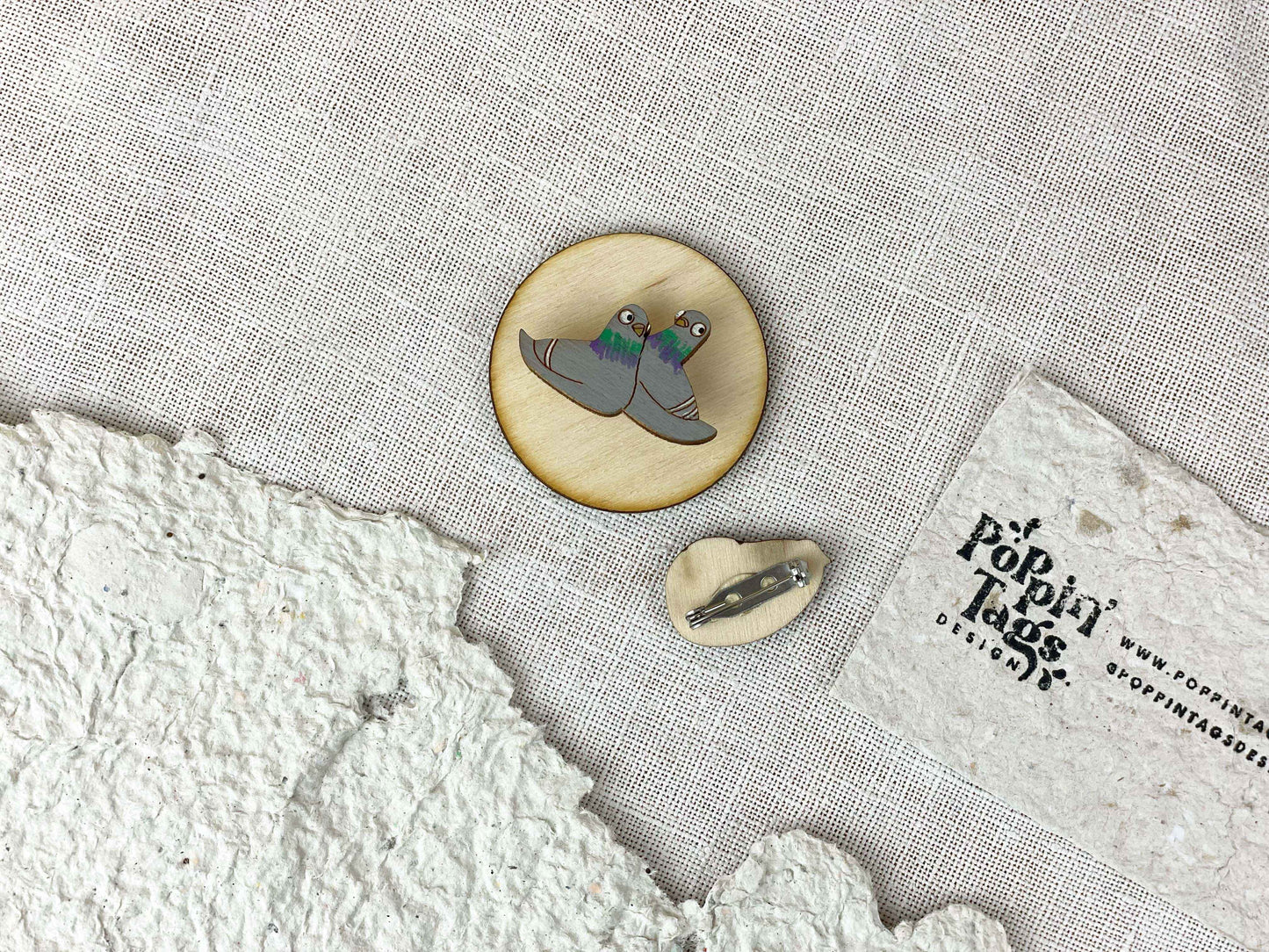 Paired Brooches: Kill two Birds with one Stone