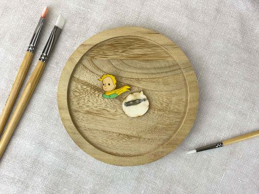 Paired Brooches: The Little Prince
