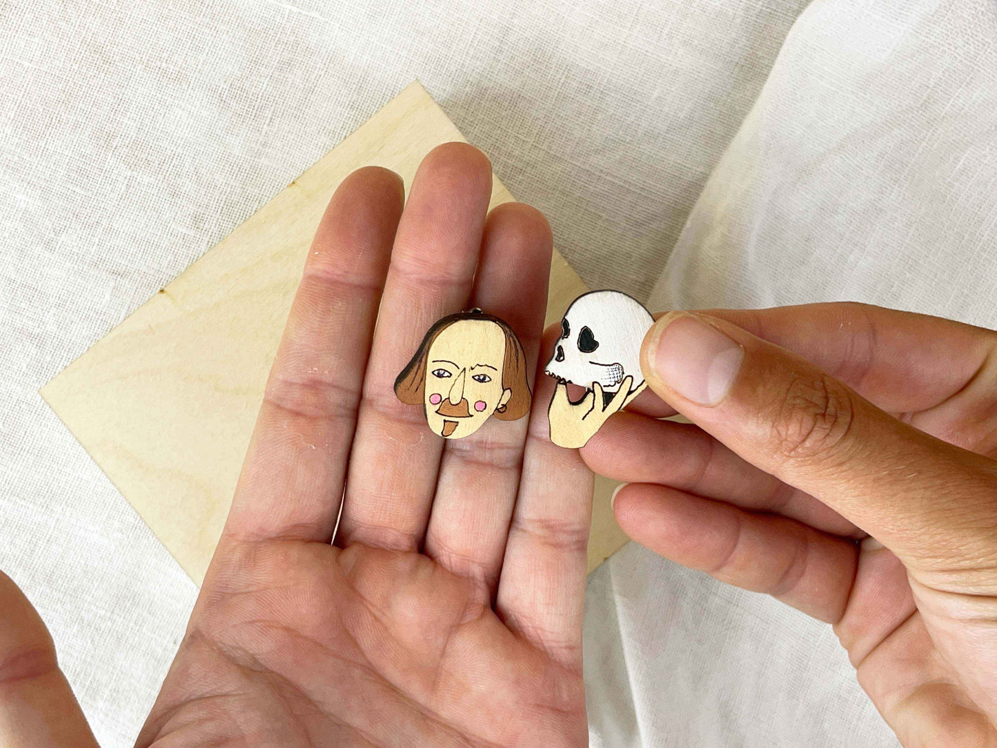 Paired Brooches: Shakespare