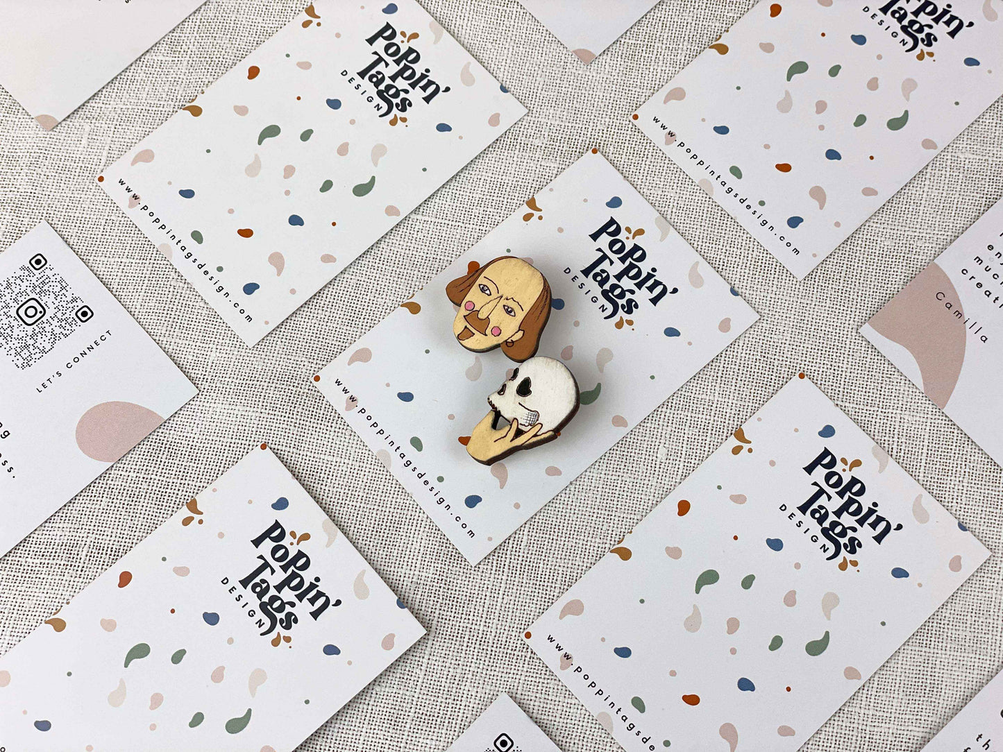 Paired Brooches: Shakespare