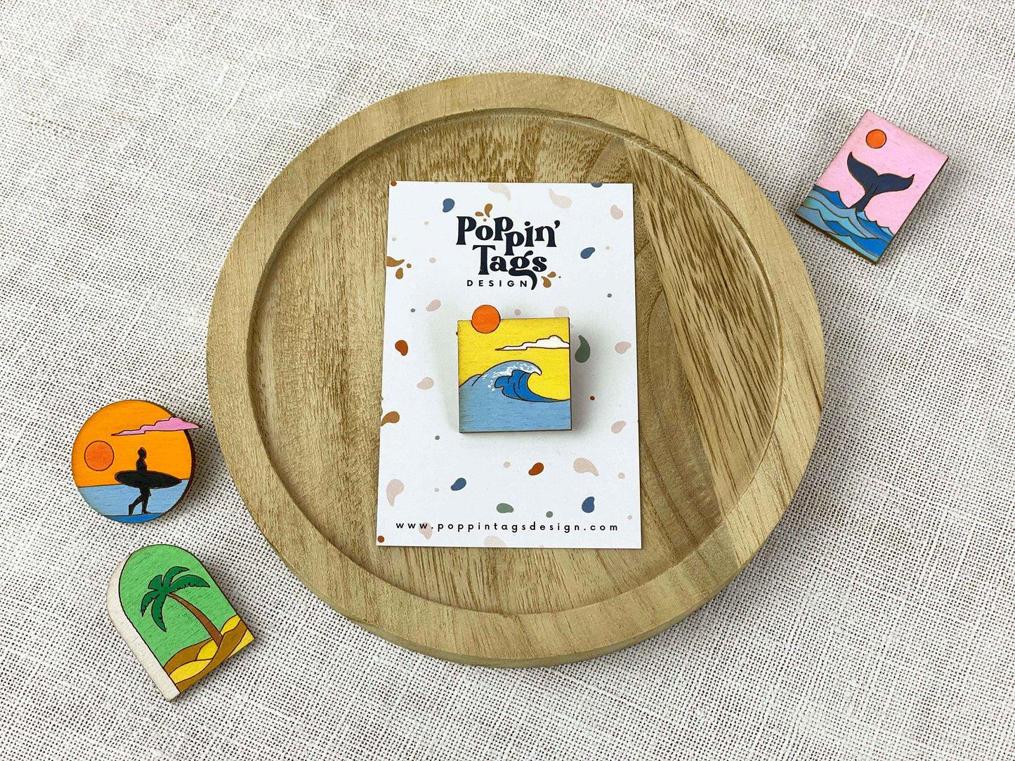 Brooch: Ocean Vibes