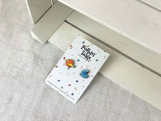 Earrings: Sunset Surf