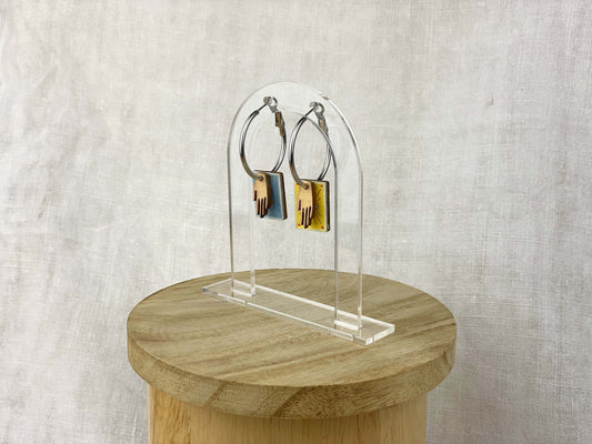 Orecchini a cerchio: Tarocchi