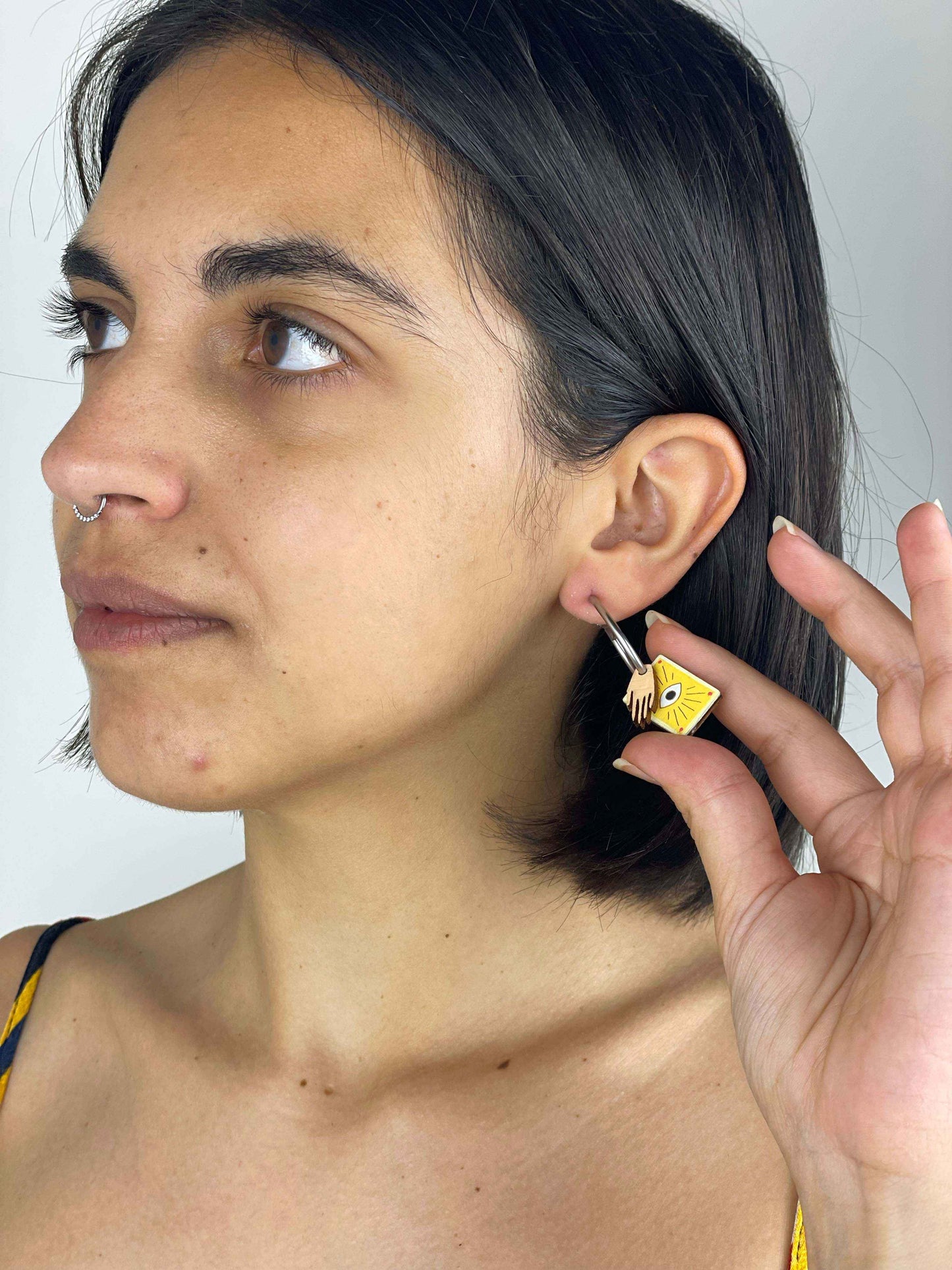 Hoop Earrings: Tarots