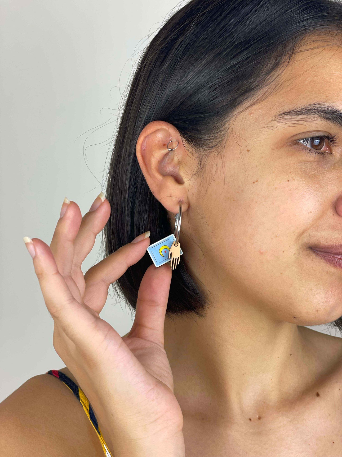 Hoop Earrings: Tarots