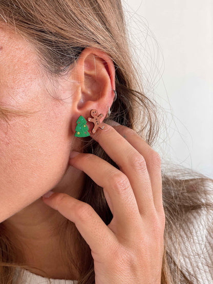 Earrings: Christmas Time