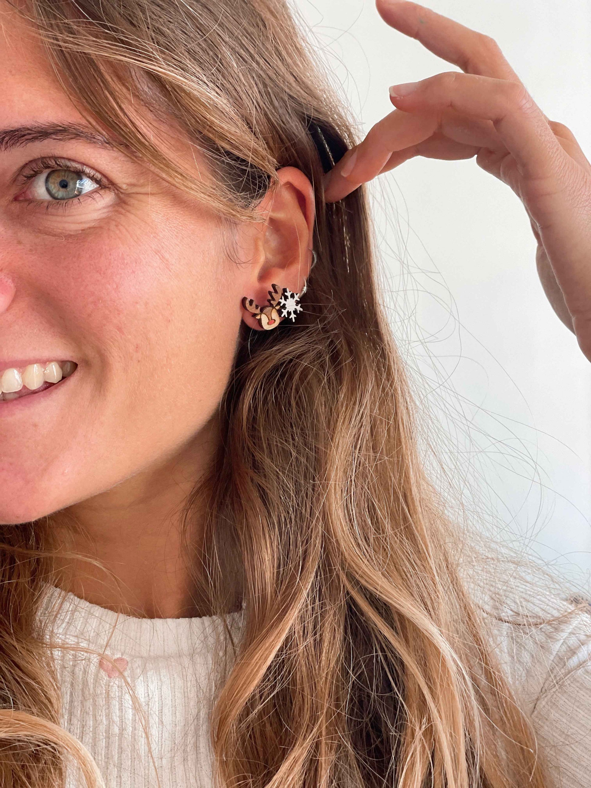 Earrings: Christmas Time