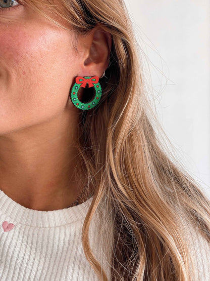 Earrings: Christmas Time