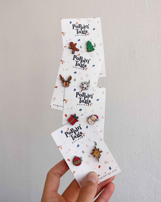 Earrings: Christmas Time