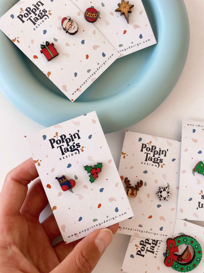 Earrings: Christmas Time