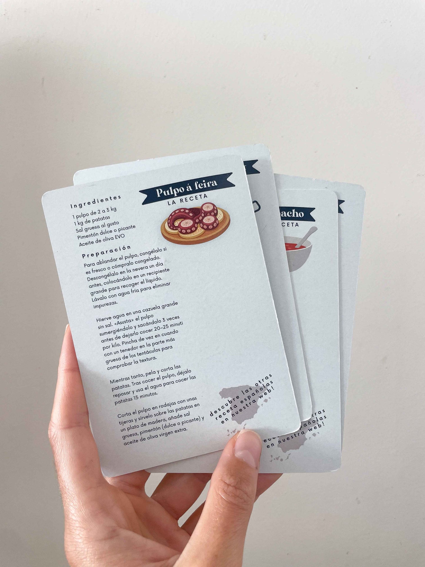 Magnets set: Spanish Recipes