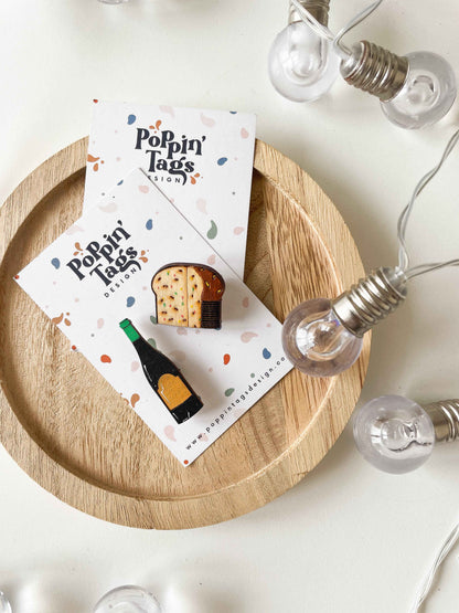 Paired Brooches: Pandoro or Panettone?