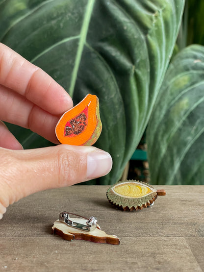 Spilla: Frutta Tropicale