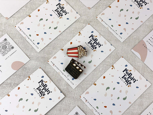 Paired Brooches: Cinema
