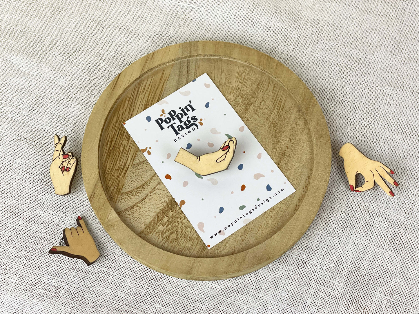 Brooch: Hand
