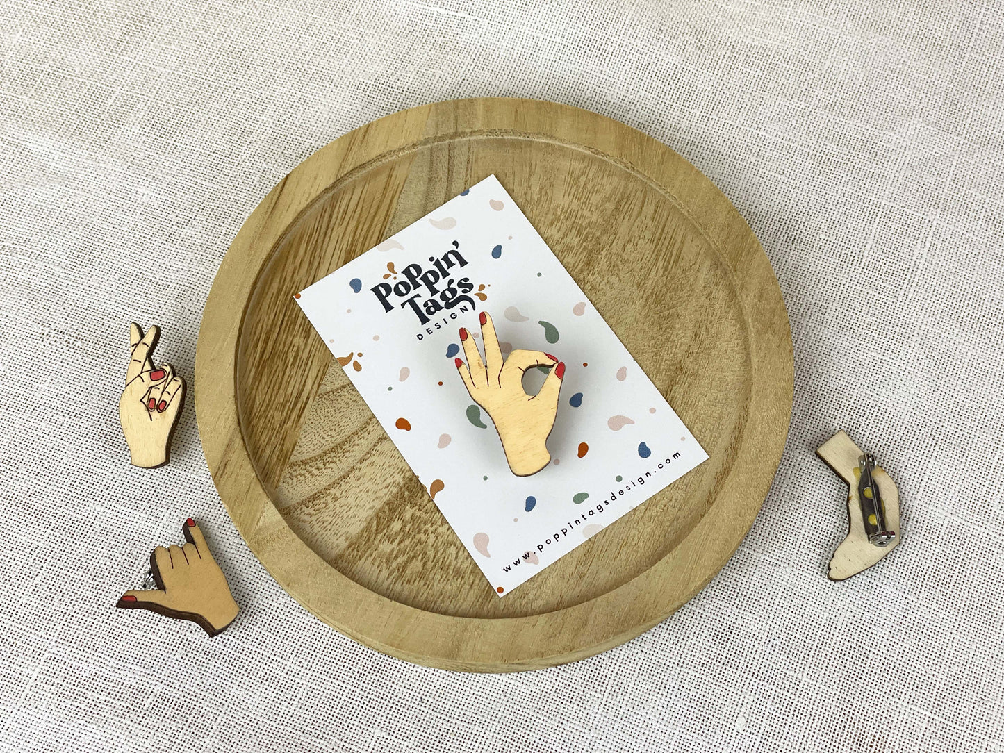 Brooch: Hand