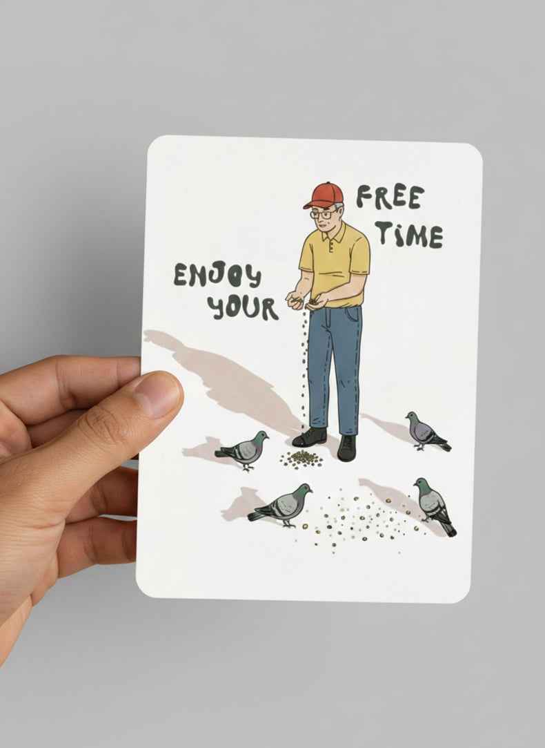 Art Card: Enjoy Your Free Time